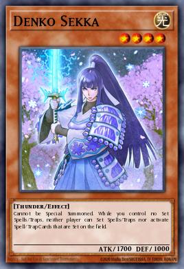 Denko Sekka Yu-Gi-Oh card