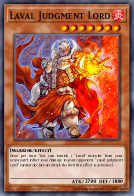 Laval Judgment Lord Yu-Gi-Oh card
