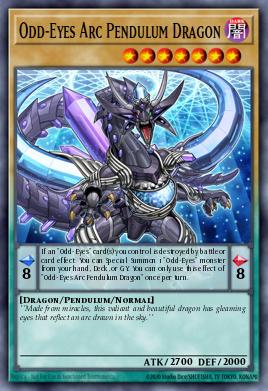 Odd-Eyes Arc Pendulum Dragon Yu-Gi-Oh card