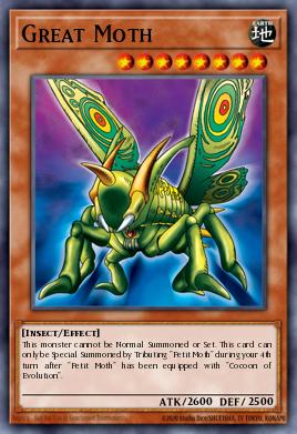 Great Moth Yu-Gi-Oh card