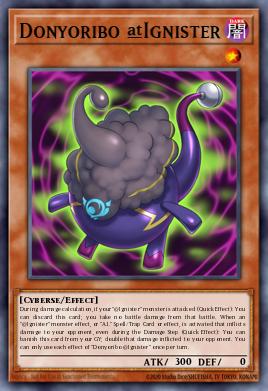 Donyoribo @Ignister Yu-Gi-Oh card