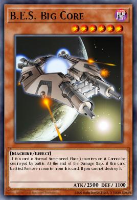 B.E.S. Big Core Yu-Gi-Oh card