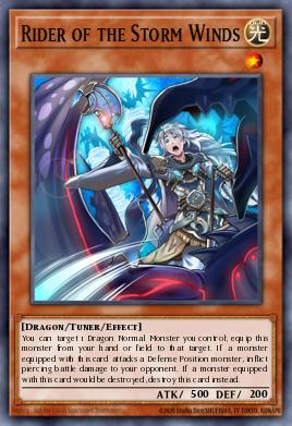 Rider of the Storm Winds Yu-Gi-Oh card