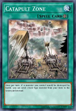 Catapult Zone Yu-Gi-Oh card