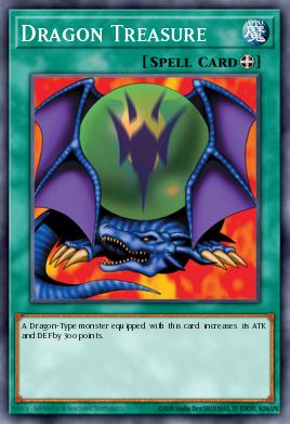 Dragon Treasure Yu-Gi-Oh card