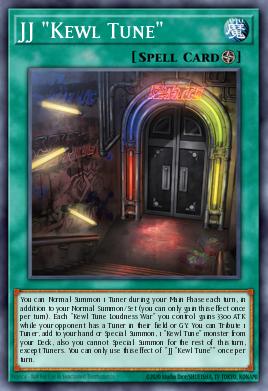 JJ "Kewl Tune" Yu-Gi-Oh card