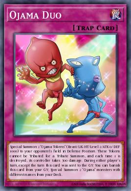 Ojama Duo Yu-Gi-Oh card