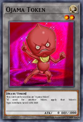 Ojama Token Yu-Gi-Oh card