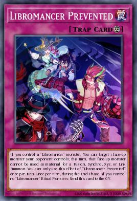 Libromancer Prevented Yu-Gi-Oh card