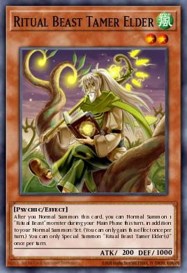 Ritual Beast Tamer Elder Yu-Gi-Oh card