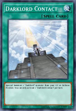 Darklord Contact Yu-Gi-Oh card