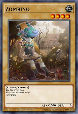 Zombino Yu-Gi-Oh card