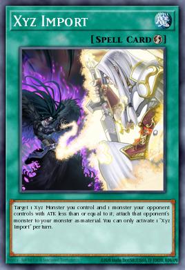 Xyz Import Yu-Gi-Oh card