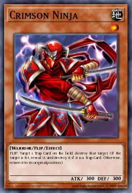 Crimson Ninja Yu-Gi-Oh card
