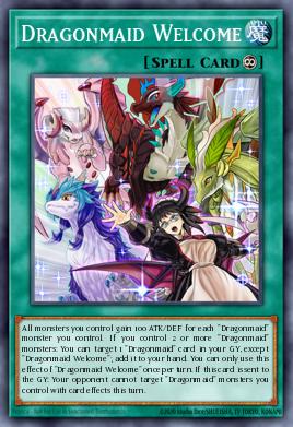 Dragonmaid Welcome Yu-Gi-Oh card