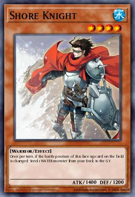 Shore Knight Yu-Gi-Oh card