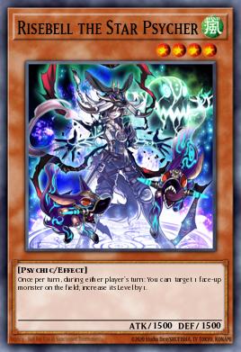Risebell the Star Psycher Yu-Gi-Oh card