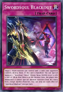 Swordsoul Blackout Yu-Gi-Oh card