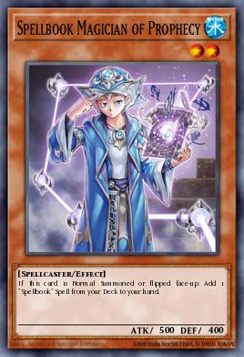 Spellbook Magician of Prophecy Yu-Gi-Oh card