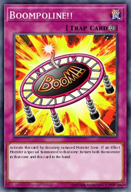 Boompoline!! Yu-Gi-Oh card