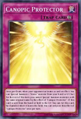 Canopic Protector Yu-Gi-Oh card