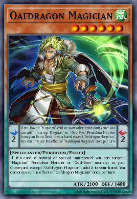Oafdragon Magician Yu-Gi-Oh card