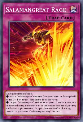 Salamangreat Rage Yu-Gi-Oh card