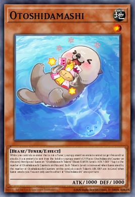 Otoshidamashi Yu-Gi-Oh card