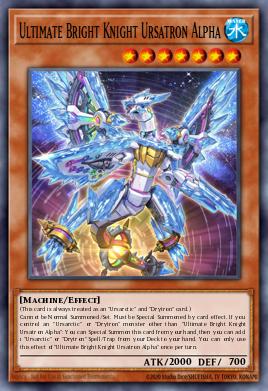 Ultimate Bright Knight Ursatron Alpha Yu-Gi-Oh card