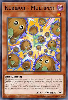Kuriboh - Multiply! Yu-Gi-Oh card