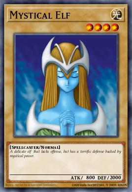 Mystical Elf Yu-Gi-Oh card