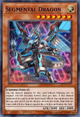 Segmental Dragon Yu-Gi-Oh card