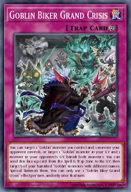 Goblin Biker Grand Crisis Yu-Gi-Oh card