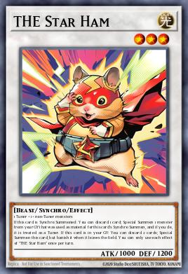THE Star Ham Yu-Gi-Oh card