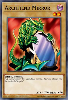 Archfiend Mirror Yu-Gi-Oh card