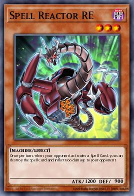 Spell Reactor RE Yu-Gi-Oh card