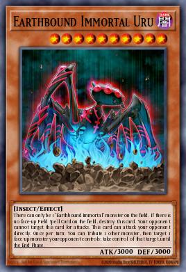 Earthbound Immortal Uru Yu-Gi-Oh card