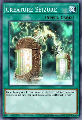 Creature Seizure Yu-Gi-Oh card