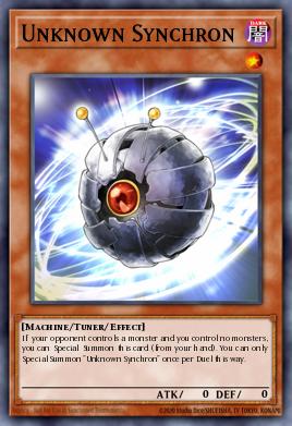 Unknown Synchron Yu-Gi-Oh card
