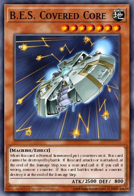 B.E.S. Covered Core Yu-Gi-Oh card