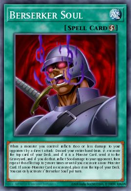 Berserker Soul Yu-Gi-Oh card
