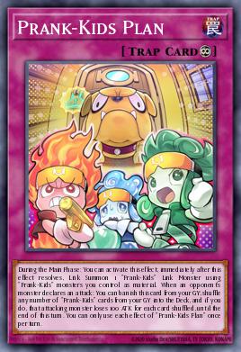 Prank-Kids Plan Yu-Gi-Oh card
