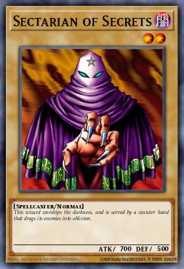 Sectarian of Secrets Yu-Gi-Oh card