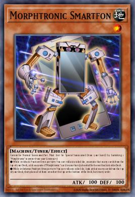 Morphtronic Smartfon Yu-Gi-Oh card