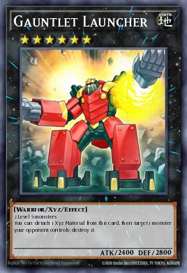 Gauntlet Launcher Yu-Gi-Oh card