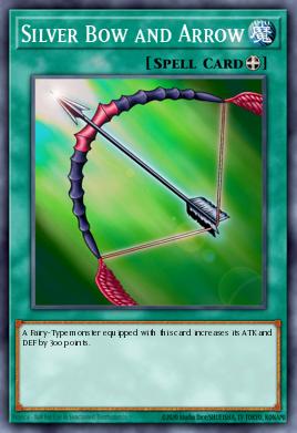Silver Bow and Arrow Yu-Gi-Oh card