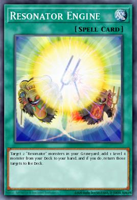 Resonator Engine Yu-Gi-Oh card