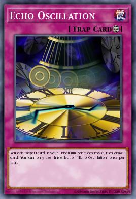 Echo Oscillation Yu-Gi-Oh card