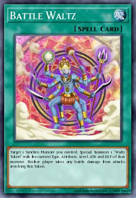 Battle Waltz Yu-Gi-Oh card