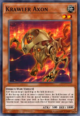 Krawler Axon Yu-Gi-Oh card